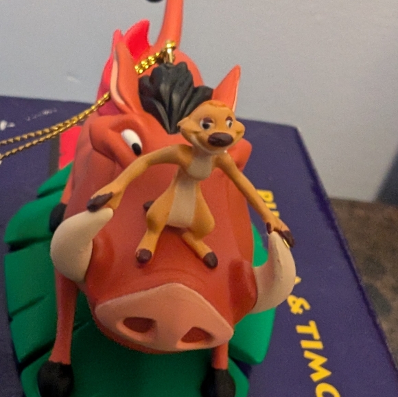 Lion King Pumbaa and Timon Ornament - Picture 2 of 8